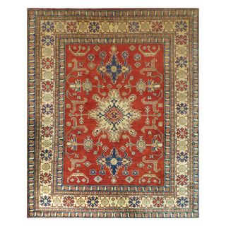 Pakistani Kazak Area Rug 64 x 9 06058ad9 7579 42a5 b376 d3c498a19d98