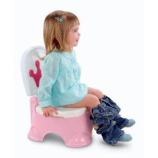 Fisher Price Princess Stepstool Potty Training Seat