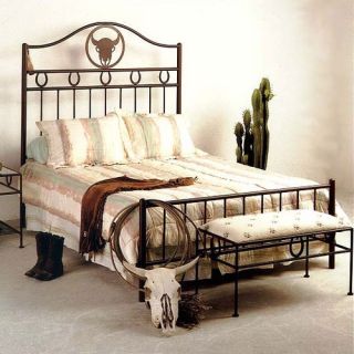Grace Collection Frontier Wrought Iron Bed