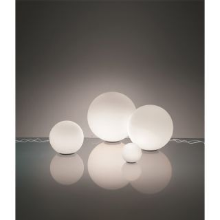 Dioscuri 42 16.65 H Table Lamp with Sphere Shade by Artemide