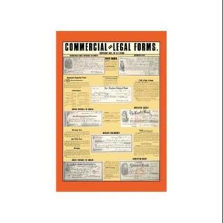 Commercial And Legal Print (Black Framed Poster Print 20x30)