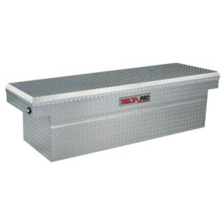 72.125 in. Aluminum Single Deep Ford Super Duty and Full Size Crossover Tool Box in Bright 1701000