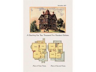 Buyenlarge 02804 1P2030 A Dwelling for Two Thousand Five Hundred Dollars 20x30 poster