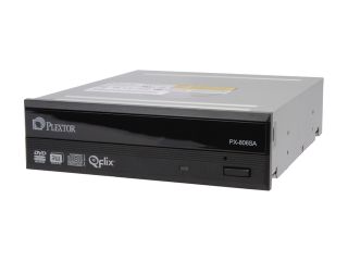 PLEXTOR Model PX 806SA 20X DVD Qflix Burner Black