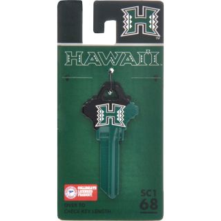 The Hillman Group #68 NCAA Hawaii Warriors Key Blank