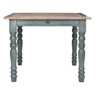 Safavieh Lena Dining Table   Distressed Blue   Dining Tables
