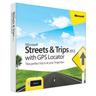 Microsoft ZV3 00026 Streets & Trips 2013 GPS