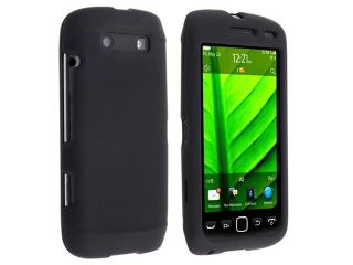 Insten Black Hard Cover Case+Charger+Cable+LCD Guard For BlackBerry Torch 9850 9860