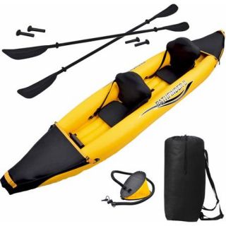 Blue Wave Sports Nomad 2 Person Inflatable Kayak, Gold