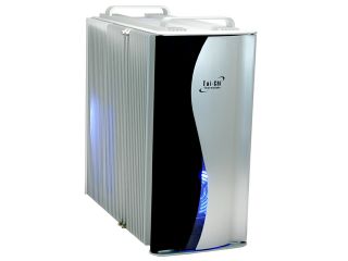 Thermaltake Tai Chi VB5000SNA Black/ Silver All aluminum extrusion built chassis ATX Full Tower Computer Case