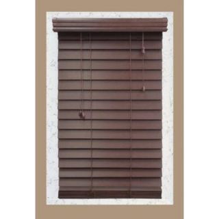 Home Decorators Collection Cut to Width Brexley 2 1/2 in. Premium Wood Blind   46.5 in. W x 64 in. L (Actual Size 46 in. W x 64 in. L ) 24061