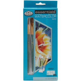 Essentials Watercolor Paints 12ml 12/PkgAssorted Colors
