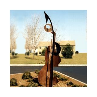 The Bass Player Sculpture