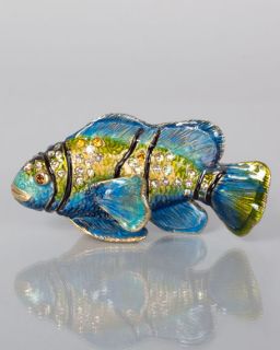 Jay Strongwater Melvin Butterfly Fish Mini Figurine