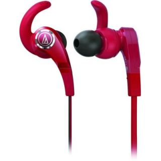 Audio Technica CKX7 SonicFuel In Ear Headphones   Red ATH CKX7RD