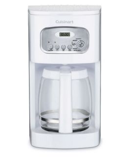 Cuisinart DCC 1100 12 Cup Programmable Coffee Maker   White   Coffee Makers