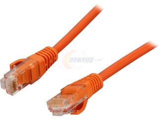 C2G 00442 3 ft. Cat 5E Orange 350 MHz Snagless Patch Cable