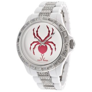 ToyWatch Womens K18WH Spider White Stainless Steel Watch   16449173