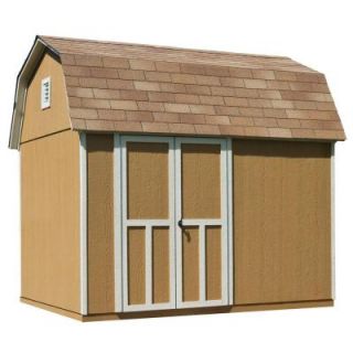 Handy Home Products Briarwood 10 ft. x 8 ft. Wood Storage Shed 19351 4