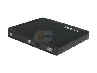 LITE ON Model eNAU108 111 Black External Ultra Slim DVD/CD Writer