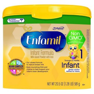 Enfamil Non GMO Infant Baby Formula   20.5oz
