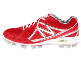 New Balance Mb2000 Tpu Molded Low Cut Cleat Red White