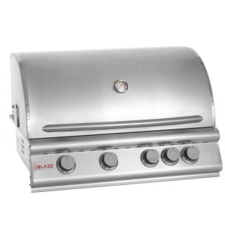 Blaze 32 inch 4 burner Built in Propane Gas Grill with Rear Infrared