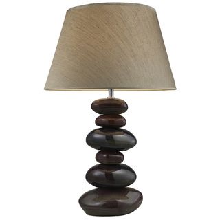 Dimond Lighting LED 1 light Table Lamp in Natural Stone Finish