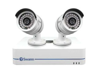 SWANN SWNVK 470852 US 4 Channel 720P NVR with 2 Security Cameras
