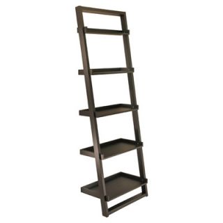 Bailey Leaning 74.6 Bookcase by Winsome