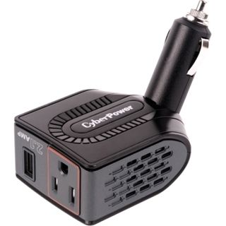 CyberPower CPS150BURC1 Mobile Power Inverter 150W with 2.1A USB Charg