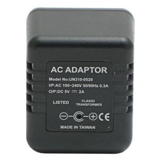 HCPower Lawmate Brand AC Adapter with Hidden Spy DVR Camera HCPOWER
