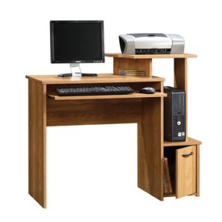 Sauder Beginnings Office Computer Desk with Elevated Shelf