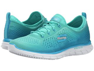 skechers glider fearless blue green