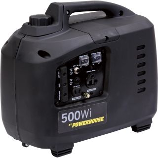 Powerhouse Portable Inverter Generator — 500 Surge Watts, 450 Rated Watts, CARB-Compliant, Model# 500Wi