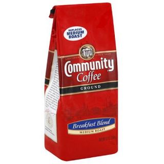 Community Coffee Breakfast Blend Ground Coffee, 12 oz (Pack of 6)