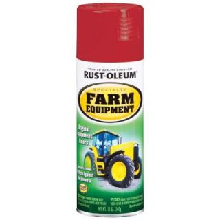 Rust Oleum Specialty 12 oz. International Red Gloss Farm Equipment Spray Paint (Case of 6) 7466830