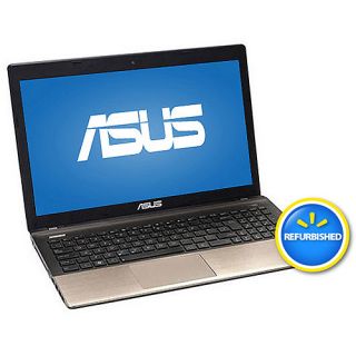 Asus Refurbished Matte Dark Brown 15.6" K55A RHI5N13 Laptop PC with Intel 5 3210M Dual Core Processor, 6GB Memory, 750GB Hard Drive and Windows 8 64 Bit