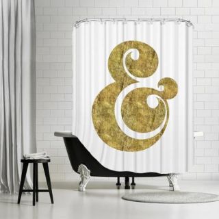 Americanflat Ampersand Shower Curtain