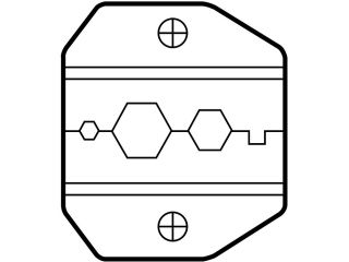 Replacement Die, For BNC (RG58, 59, 62)