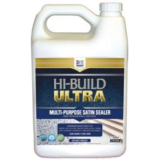 DAICH Hi Build Ultra 1 gal. Satin Clear Coat Sealer Water and Chemical Resistant with Urethane HBU 378