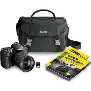 Nikon Black D7000 Digital SLR Camera Bundle with 16.2 Megapixels and 18 200mm Lens