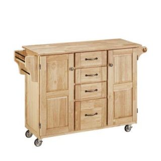 Home Styles Large Create a Cart in Natural Wood 9100  1011