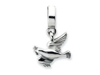 Sterling Silver Reflections Dove Dangle Bead