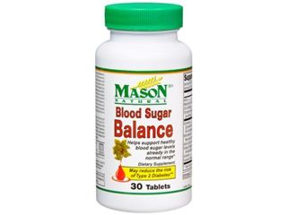 Mason Natural Blood Sugar Balance   30 Tablets
