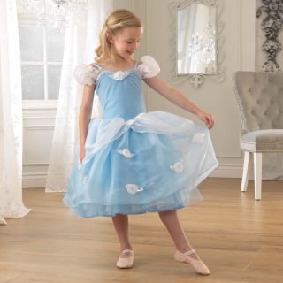 KidKraft Blue Rose Princess Costume   Pretend Play & Dress Up