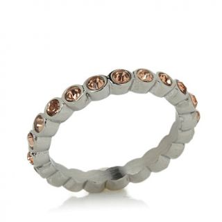 Emma Skye Jewelry Designs Colored Crystal Eternity Band Ring   7822776