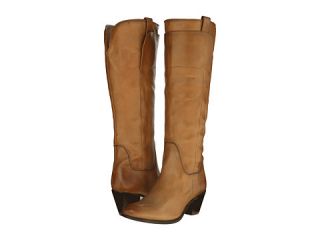 Frye Jackie Tall Riding Camel Soft Vintage Leather