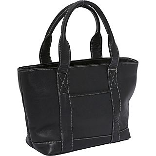 Le Donne Leather Double Strap Small Pocket Tote