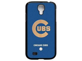 MLB Team Logo   Chicago Cubs Team Logo Samsung GALAXY S4 Cases   Black